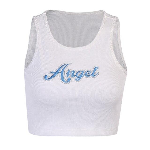 Angel Crop Top - Aesthetic Clothing