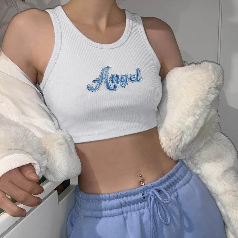 Angel Crop Top – Aesthetic Clothing