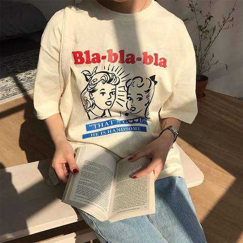 BLA-BLA-BLA TEE - Aesthetic Clothing