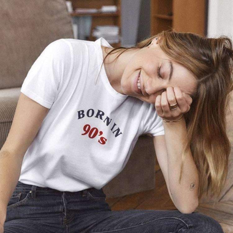 BORN IN 90’S TEE - Aesthetic Clothing