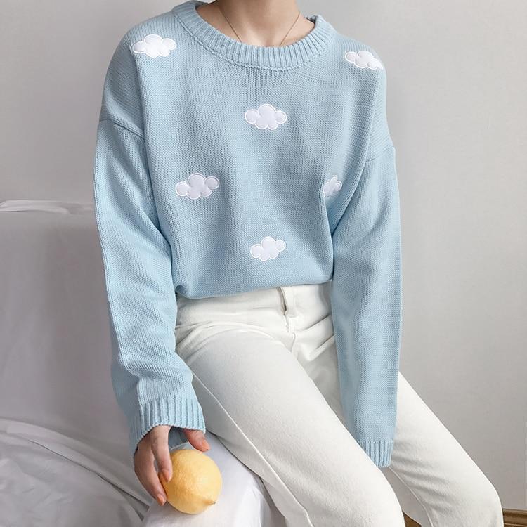 Cloud Sweater - Aesthetic Clothing