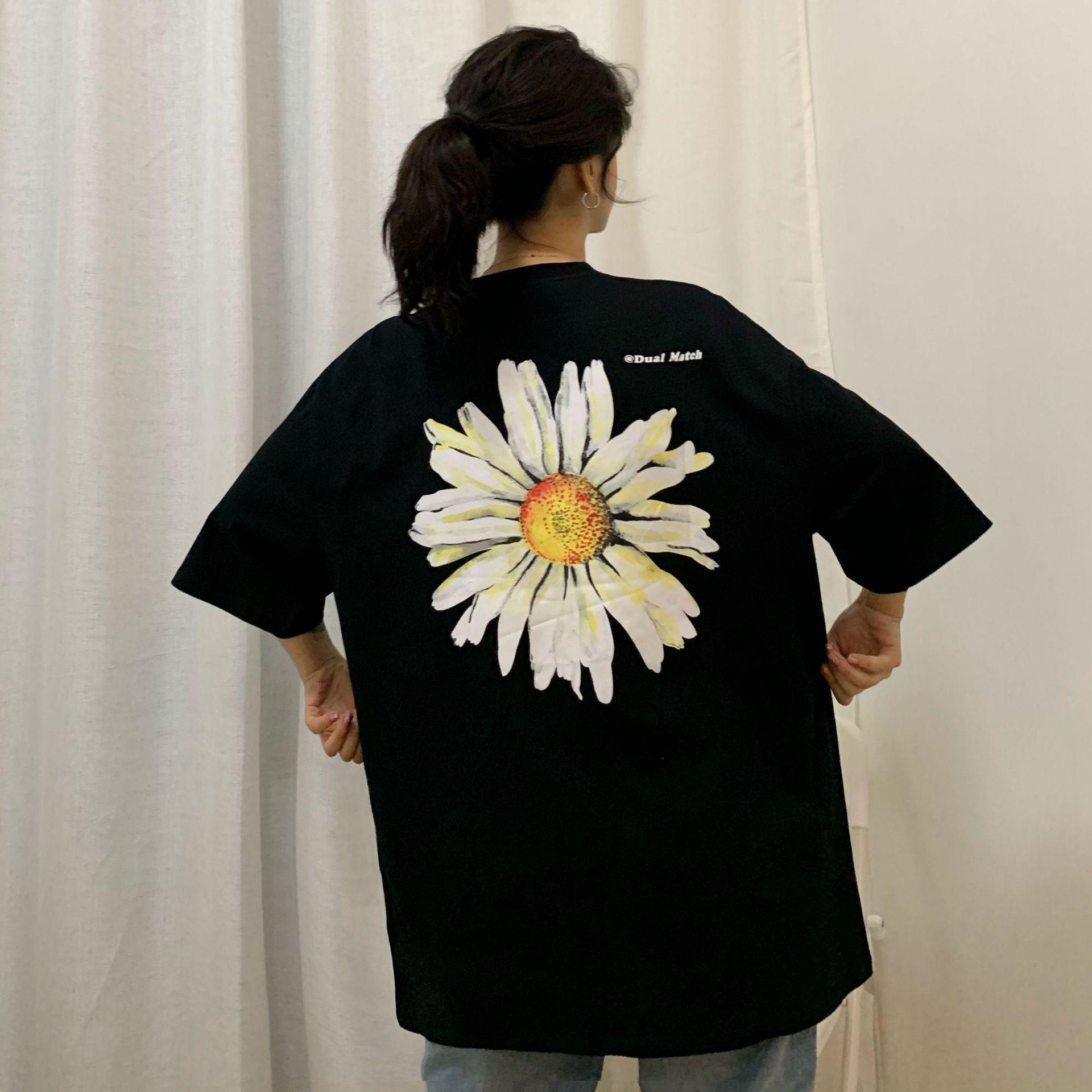 Daisy Print Shirt - Aesthetic Clothing