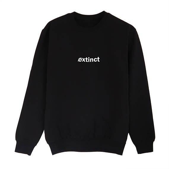 Extinct Sweatshirt - Aesthetic Clothing