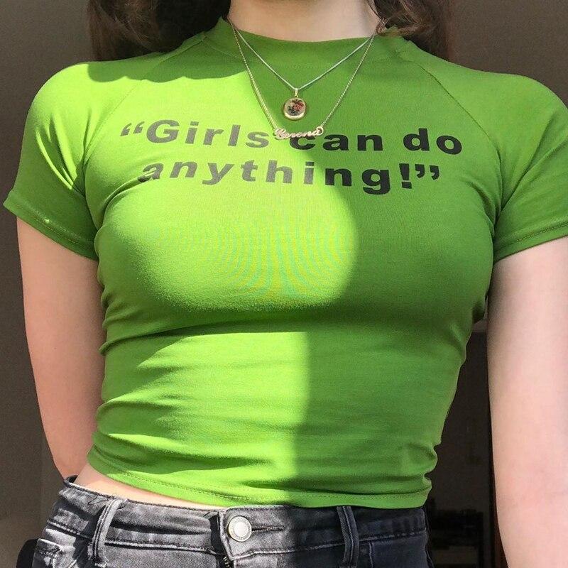 Girls Can Do Anything Shirt - Aesthetic Clothing