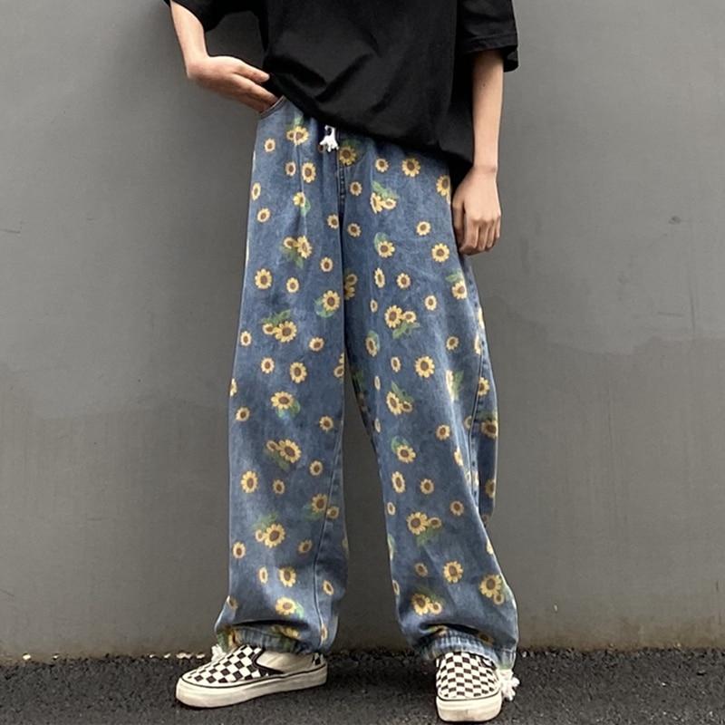 Sunflower Jeans – Aesthetic Clothing