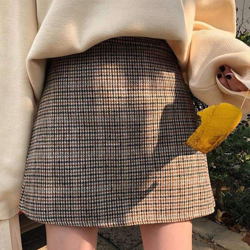 Vintage Mini Skirt 1960s - Aesthetic Clothing