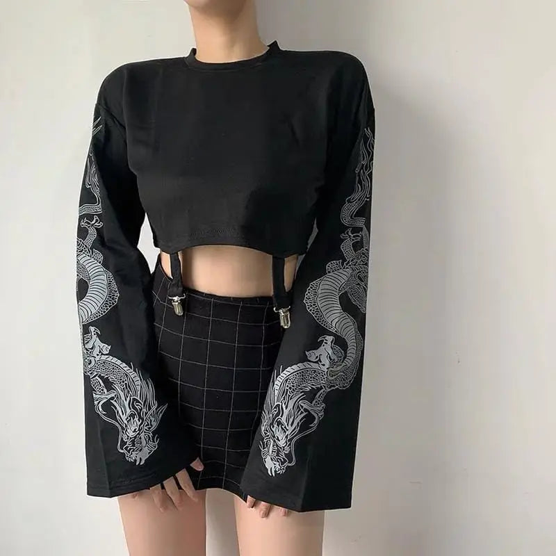 E Girl Crop Top