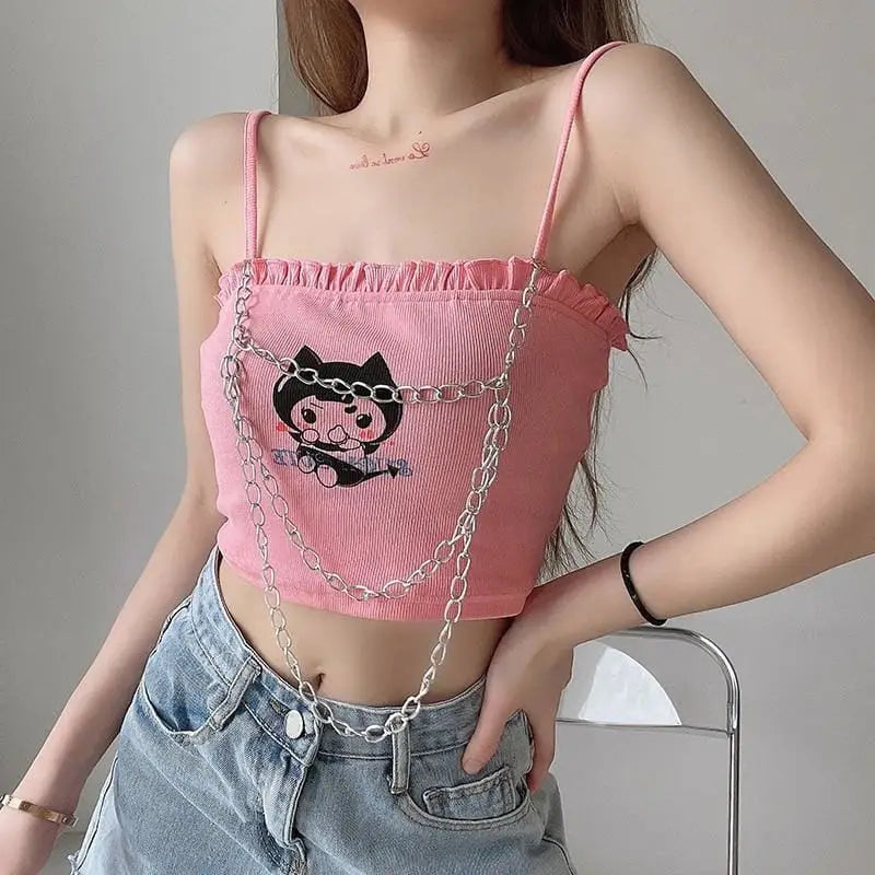 Kawaii Crop Top