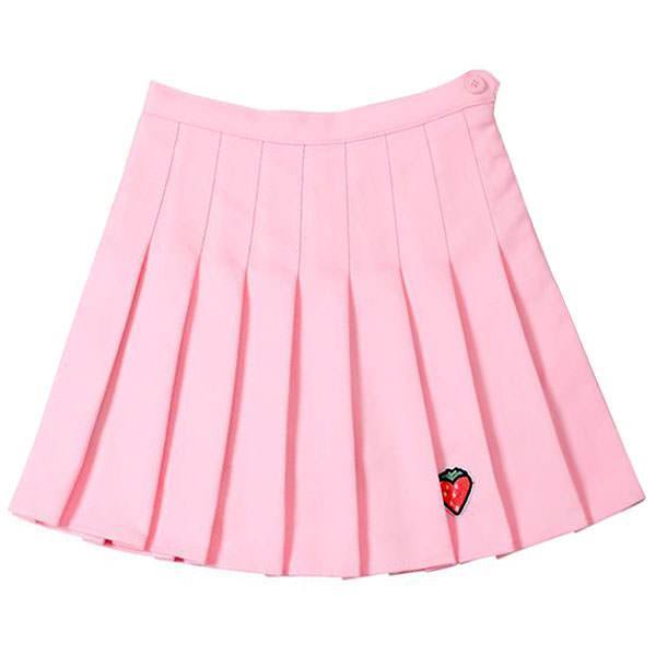 Strawberry Skirt - Aesthetic Clothing