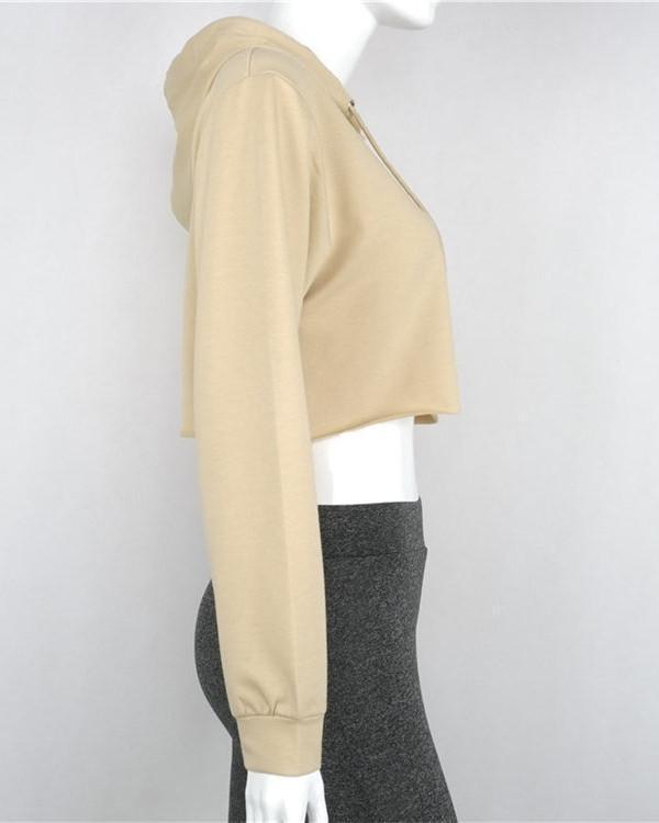 Super Cropped Hoodie - Aesthetic Clothing