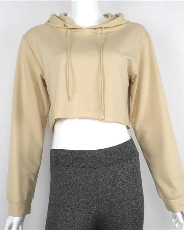 Super Cropped Hoodie - Aesthetic Clothing