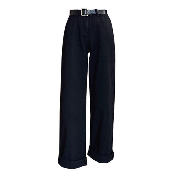 Astoria Wide Leg Jeans - Aesthetic Clothing