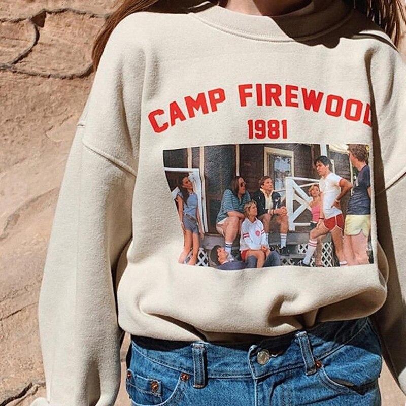 Camp Firewood 1981 Sweatshirt - Aesthetic Clothing