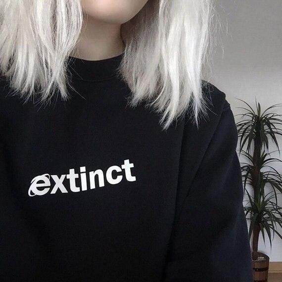 Extinct Sweatshirt - Aesthetic Clothing