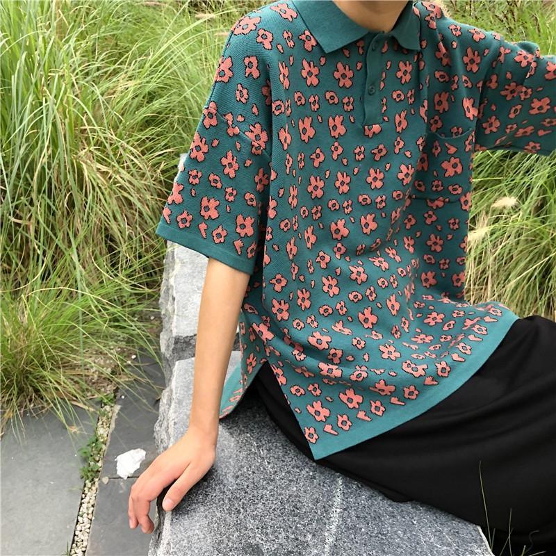 Floral Pattern Shirt - Aesthetic Clothing