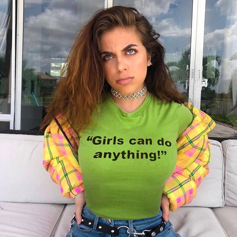 Girls Can Do Anything Shirt - Aesthetic Clothing