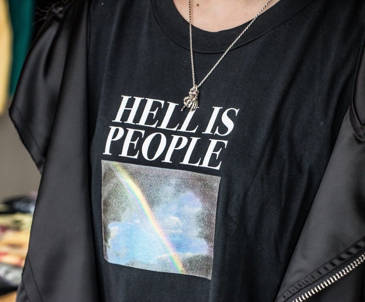 Hell Is Other People Shirt - Aesthetic Clothing