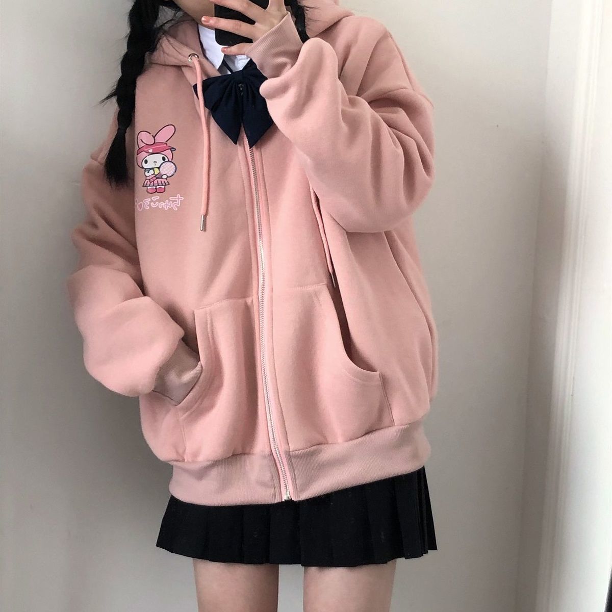 Kawaii Anime Hoodie Aesthetic Clothing