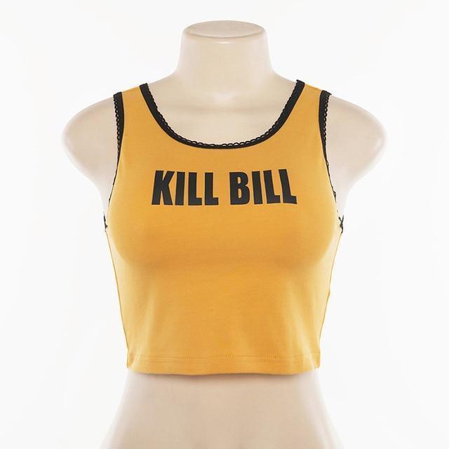 Kill Bill Crop Top - Aesthetic Clothing