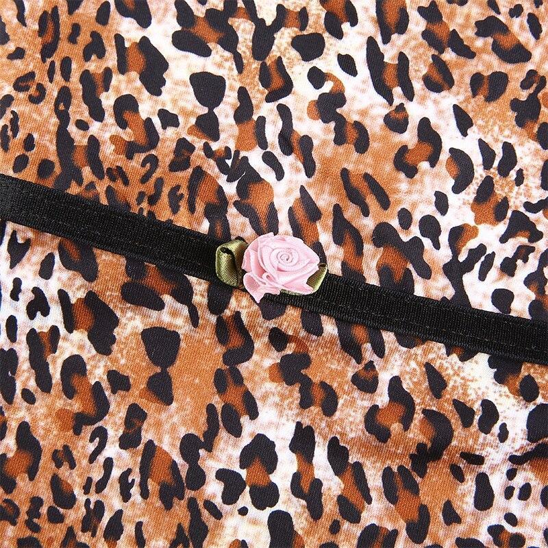 Leopard Mini Dress - Aesthetic Clothing