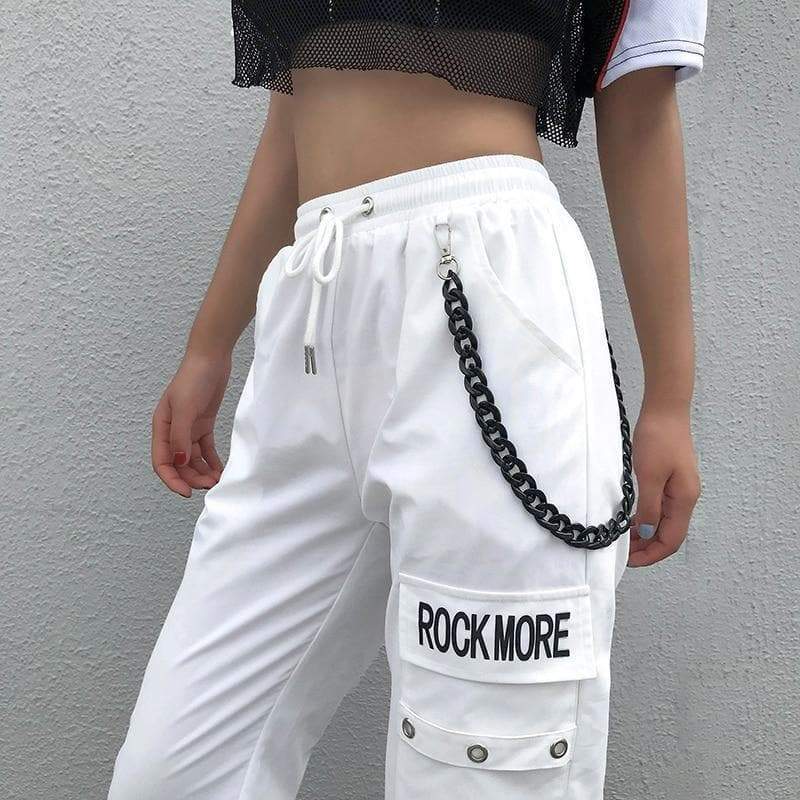 Rock More Cargo Pants - Aesthetic Clothing