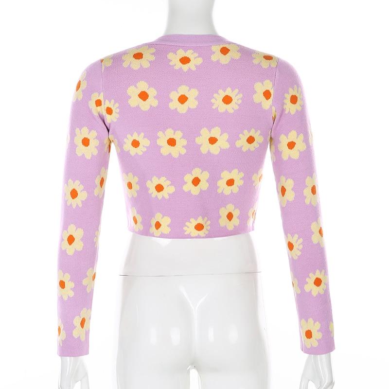 Sweet Lilac Sweater - Aesthetic Clothing