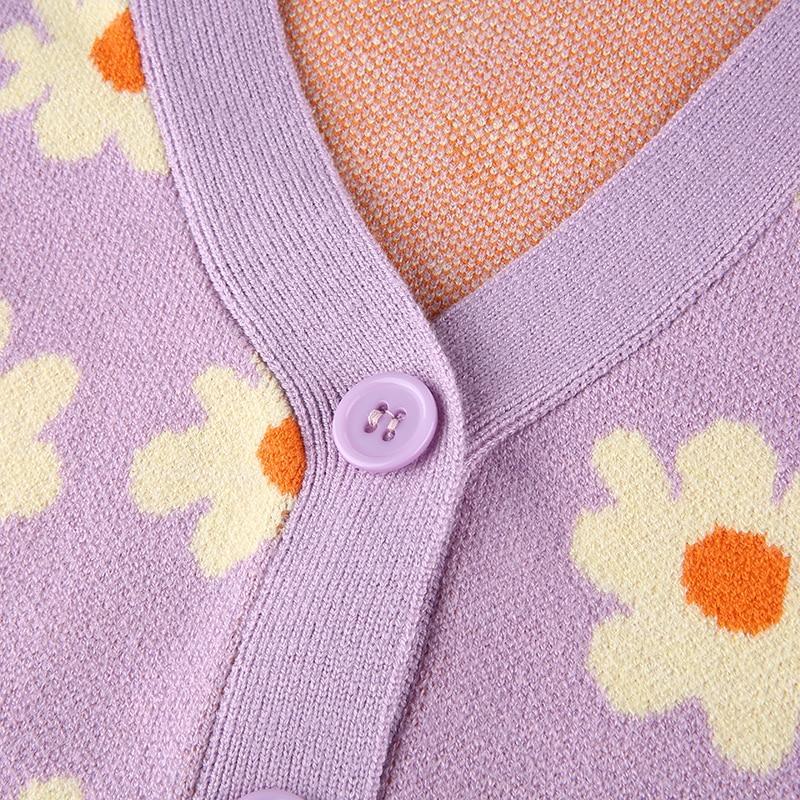 Sweet Lilac Sweater - Aesthetic Clothing