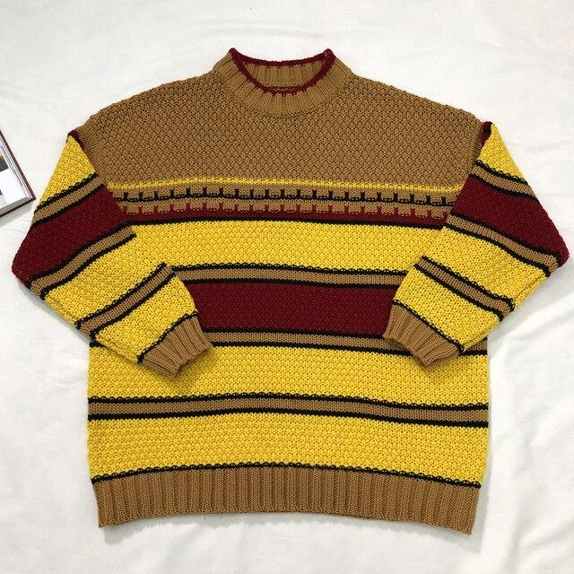 Vintage Chunky Knit Sweater - Aesthetic Clothing